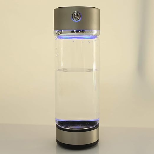 Hydrogen Water Bottle, 420ml Hydrogen Rich Water Cup Machine with USB Rechargeable, Ion Water Generator, Improve Water in 3 Minutes, for Home Office
