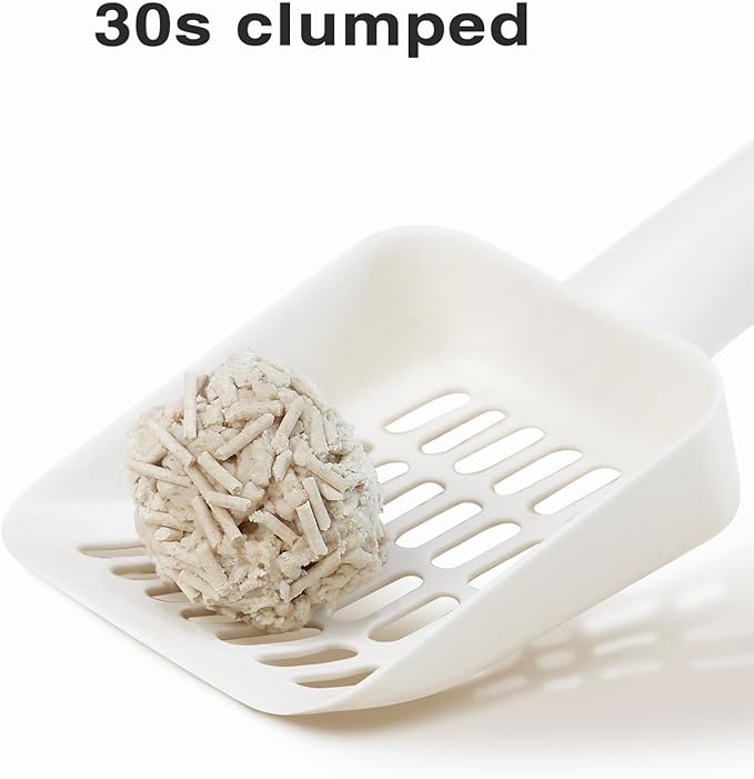 Cat Litter 24LB/4 Packs Dust-Free Clumping Tofu Cat Litter Quickly Absorb Odors Toilet Can Flush Into The Toilet Pure Natural tofu cat Litter (Original Flavor)