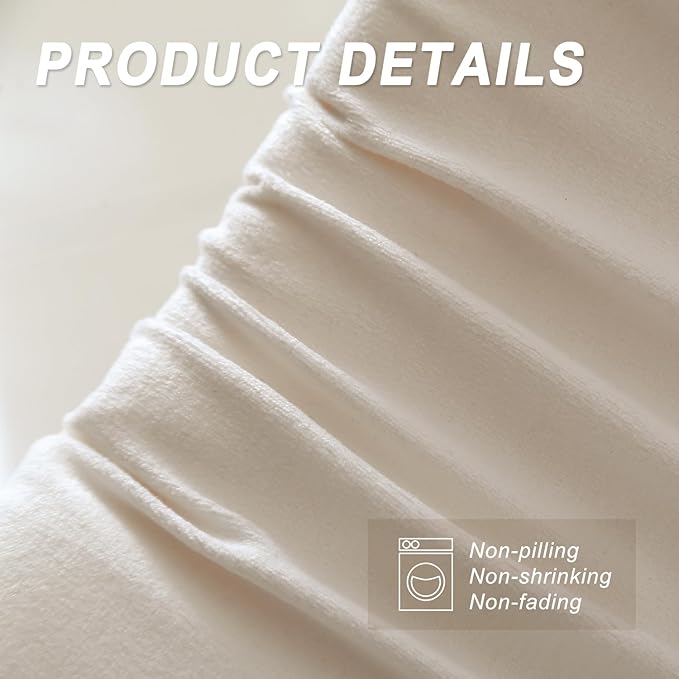 WdFour Bed Wedge pillow, close off Headboard, wall and Mattress Gap. incline, slanted sweat-proof pillow for neck and back pain relief anti-snoring for comfortable sleeping.(Beige,39Wx10Dx6H)