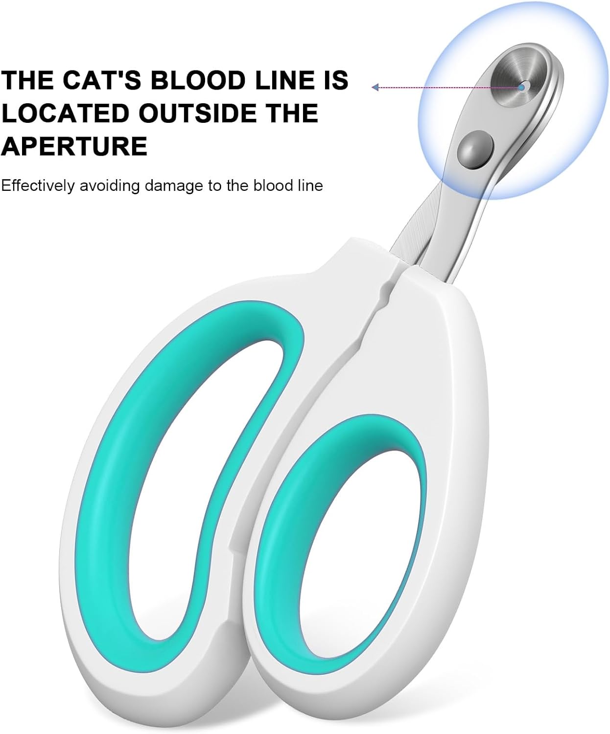 Cat Specific Nail Clipper, Avoiding Excessive Cutting, Suitable for Beginners. It Can Also be Used for Small Animals Such as Birds, Hamsters, Rabbits, Hedgehogs, Ferrets, Guinea Pigs, Etc.