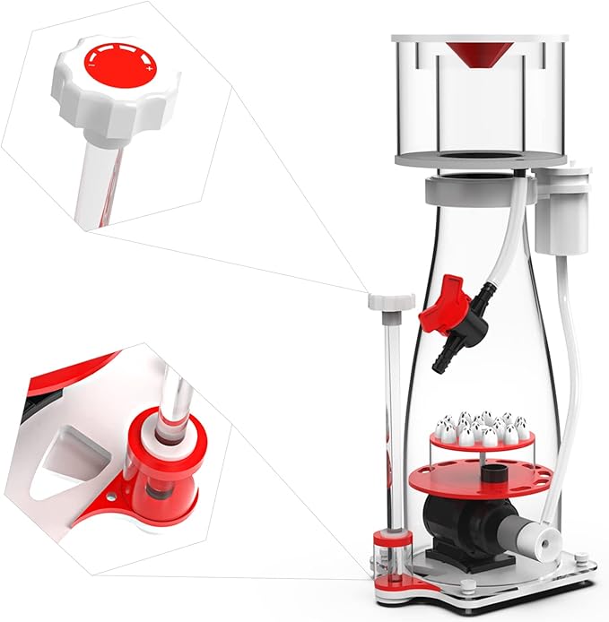 MagTool Aquarium in-Sump DC Protein Skimmer, with Controllable DC Pinwheel Pump for Up to 135-185Gal Reef Tank (N170 Plus)