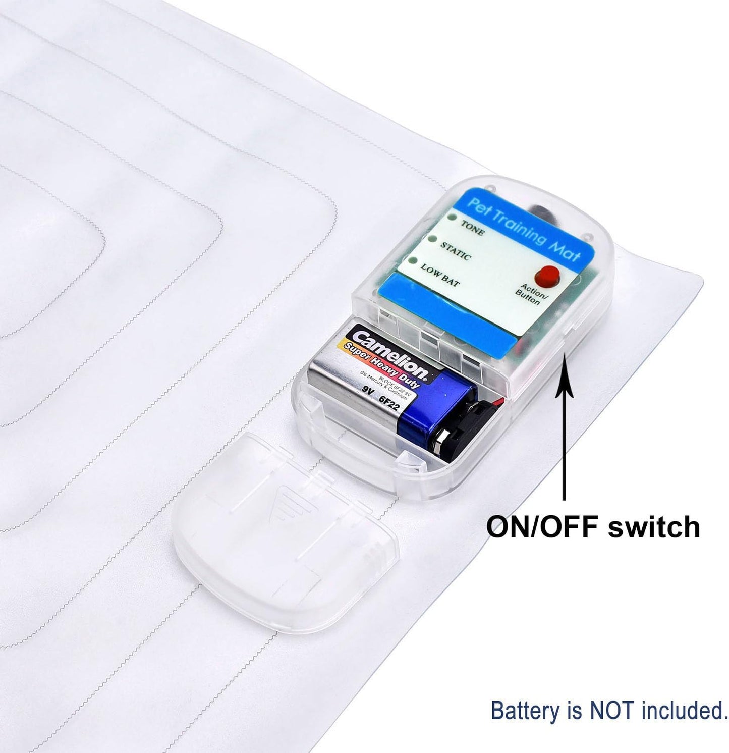 Electric Mat for Dogs Cats Pet Training Deterrent Shock Mat Pad - 60 x 12 in