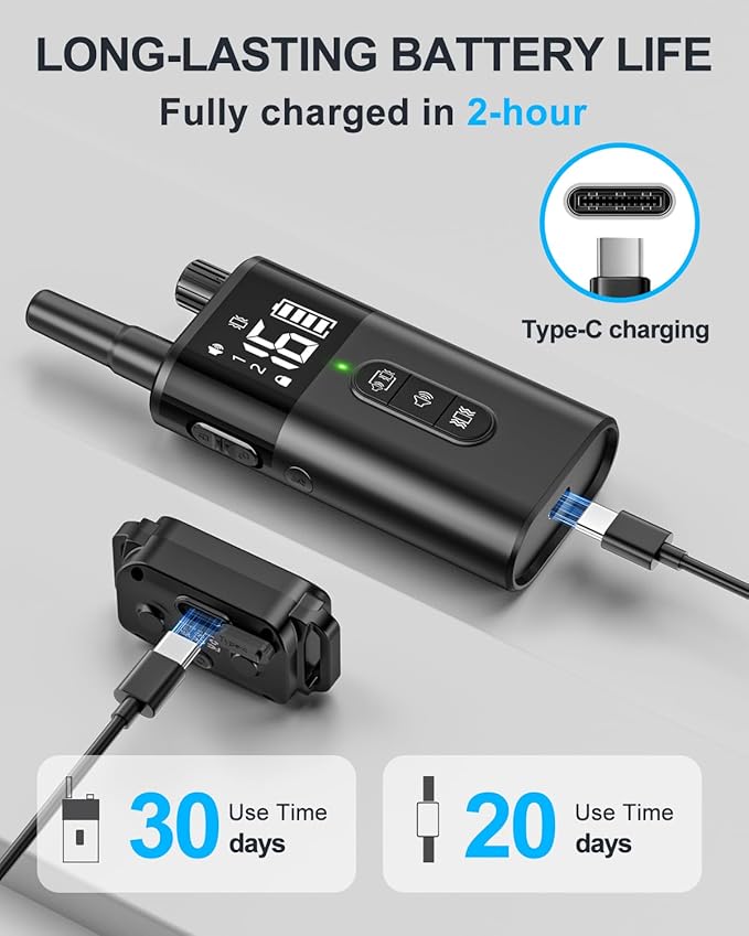 Dog Training Collar with Remote 2 Dogs 10-120 lbs - 3300 ft Waterproof No Shock Vibrating Dog Collar for Large Medium Breed, Rechargeable Beep Vibration Collar with Controller - 2 Pack