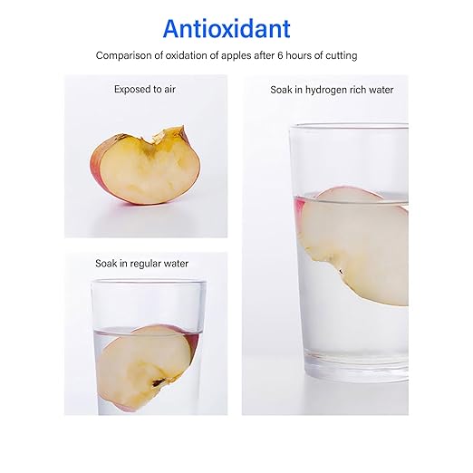 Hydrogen Water Bottle, 300ML USB Hydrogen Water Bottle Generator, 3Min Quick Electrolysis, Portable Water Ionizer Machine, for Travel Exercise Daily Drink