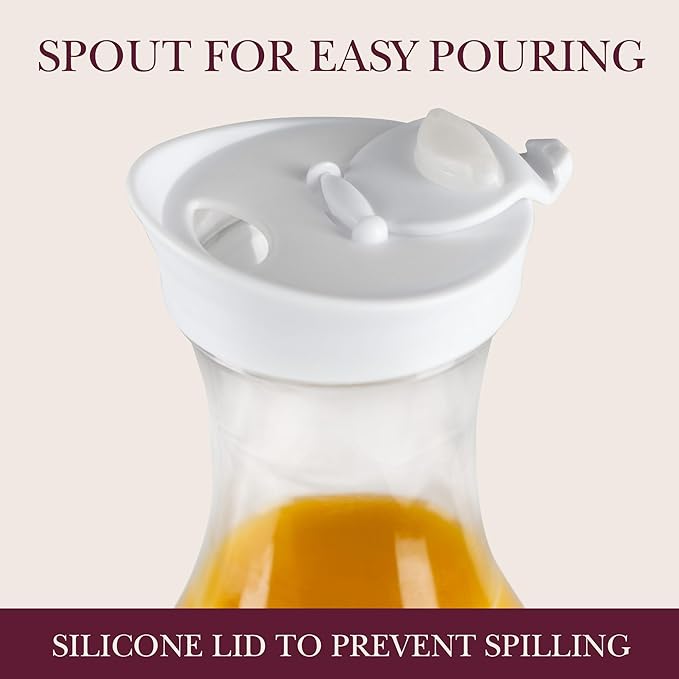 Ice Chilled Wine Bottle Server and Carafe Set - Includes Two 1.35L Carafes | Champagne & Wine Bottle Chiller | Shatter Resistant Cooler for Bars and Outdoors | Keeps Bottles Cooler for Longer