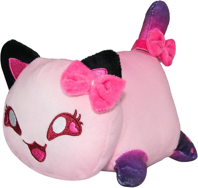 CK Cat Stuffed Animal Plush,Mee-Meow Soft Cute Cat Plush Doll,Soft Throw Pillow Decorations,Party Gift for Kids Girlfriend and Valentine's Day Gift