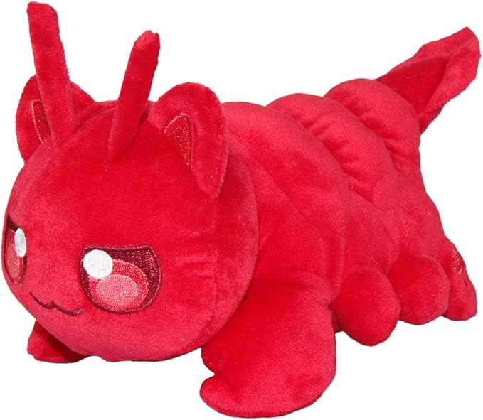 Cat Stuffed Animal Plush,Mee-Meow Soft Cute Cat Plush Doll Birthday,Soft Throw Pillow Decorations,Party Gift for Kids Girlfriend and Sisters (Lobster cat)