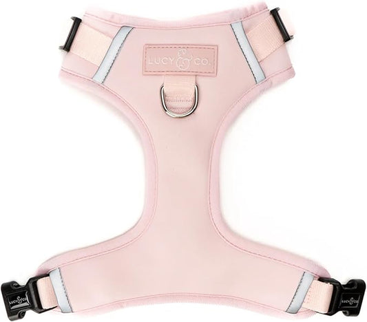 Lucy & Co. The Rosewater No-Pull Dog Harness - Size Small - Vest to Stop Pulling & Walk Easy - Comfortable Leash Training Product w/Adjustable Chest & Neck Straps
