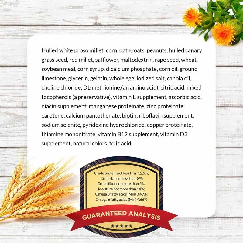 LAFEBER'S Classic Nutri-Berries Pet Bird Food, Made with Non-GMO and Human-Grade Ingredients, for Parrots (10 oz Pack of 2)