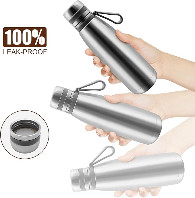 37oz Thermos for Hot and Cold Drinks, Coffee Thermos Water Bottle, Wide Mouth Thermal Cups- Leakproof Stainless Steel Insulated Thermos - Commute, Travel, and Picnic Friendly