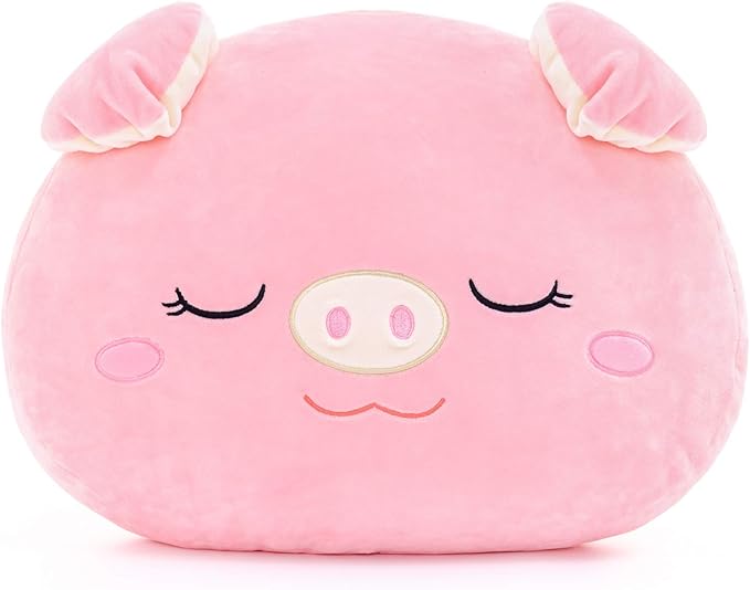 Lazada Pig Pillow Plush Toys Soft Toy Girls Gifts for Toddler Pink 15 Inches