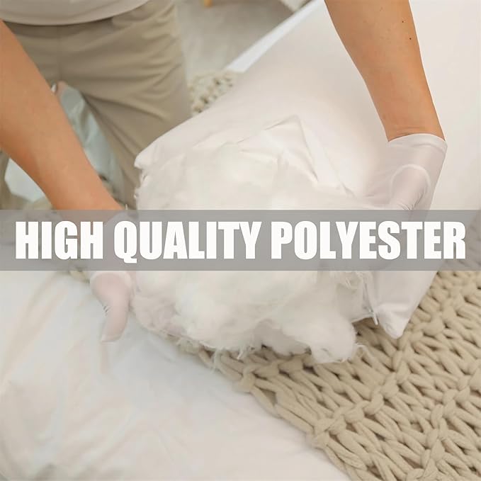 Side Sleeper Pillow Inner 63''x20'' Hugging Body Pillow Insert Extra Long Throw Pillow Core (63x20 in)