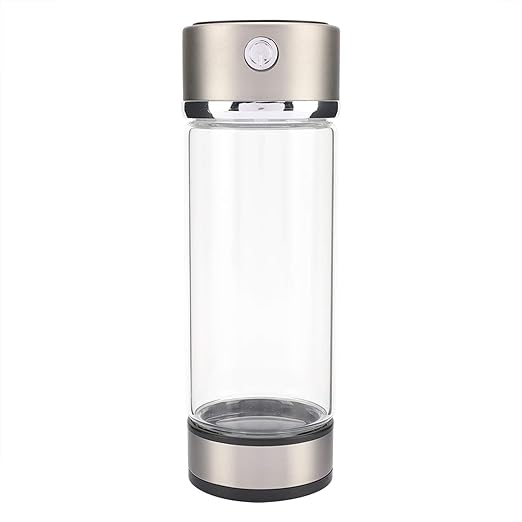 Hydrogen Water Bottle, 420ml Hydrogen Rich Water Cup Machine with USB Rechargeable, Ion Water Generator, Improve Water in 3 Minutes, for Home Office