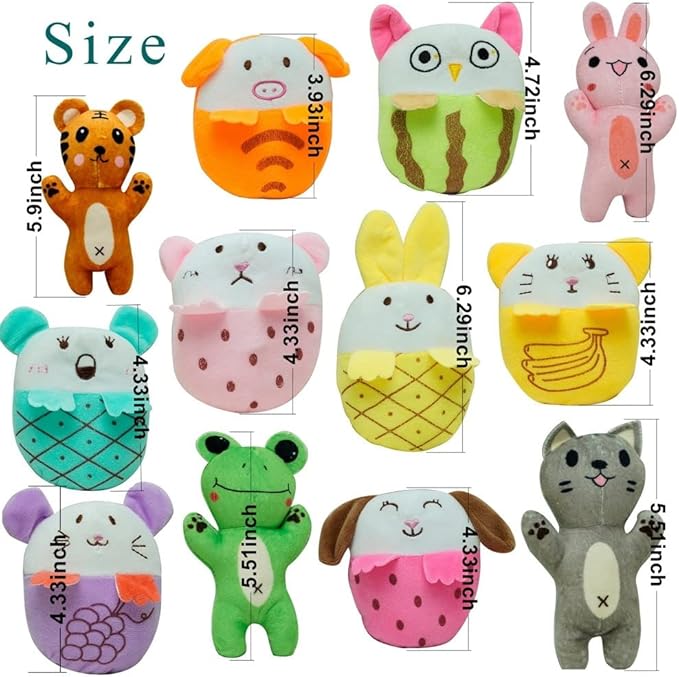 30 Pack Puppy Squeaky Toys Pet Dog Toys Squeeker for Pet Small Puppies Dogs