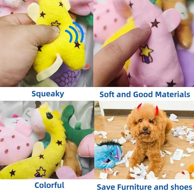 30 Pack Puppy Squeaky Toys Pet Dog Toys Squeeker for Pet Small Puppies Dogs