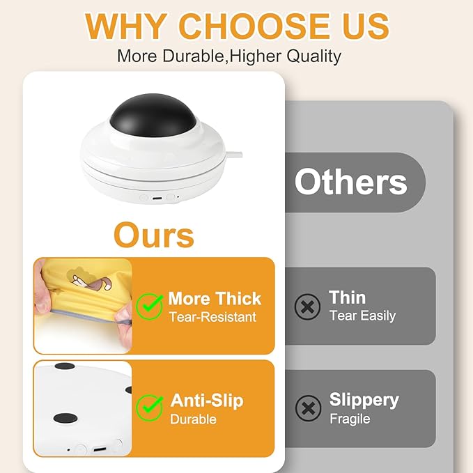 Interactive Cat Toy, Hide and Seek Cat Toys for Indoor Cats, Touch Activated, USB Rechargeable,Moving Feather, for All Breeds Bored Indoor Cats (Yellow)