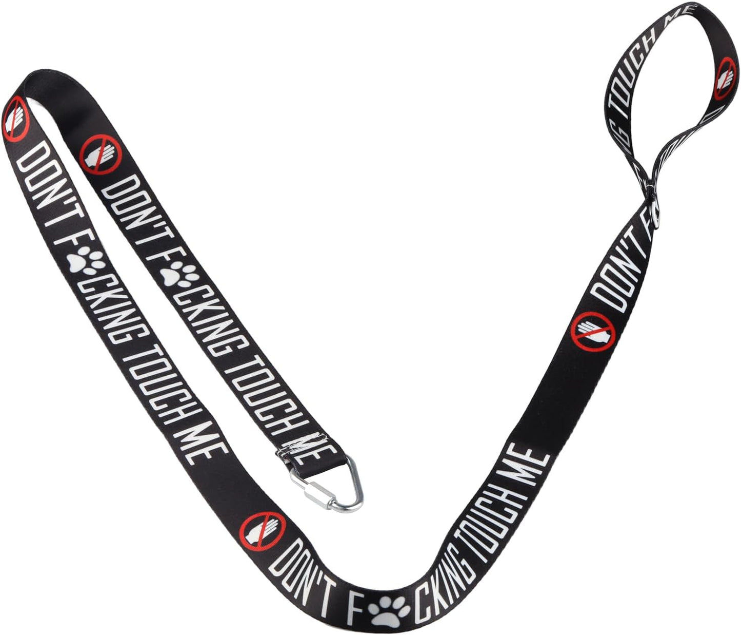 BLUPARK Funny Dog Leash Walking Training Dog Leashes Dog Owner Pet Lover Gift(Don't Touch Me)