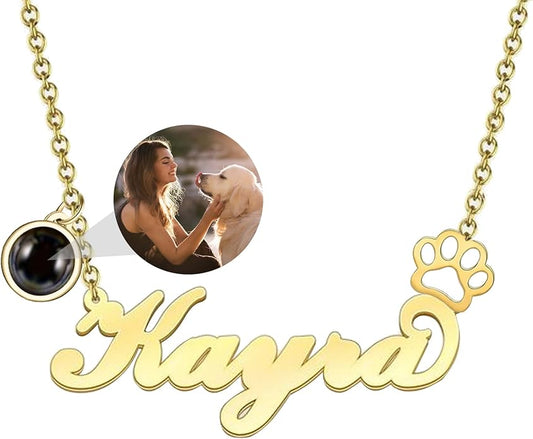 925 Sterling Sliver Yorkshire/Corgi/Labrador/Pug/Bulldog/Paw Print/Cross Necklace Cute Puppy Dog Necklace Jewelry Birthday Gifts for Women Girls Dog Lovers