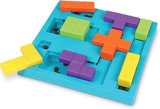 Brightkins Brain Teaser Treat Puzzle - Dog Puzzle Toys, Interactive Dog Toys, Gifts for Dogs