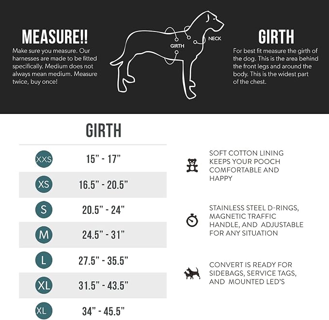 EzyDog Convert Dog Harness – Trail-Ready Rugged Harness for Walking, Hiking & Outdoors with Reflective Piping, Badge Attachment Points, Traffic Handle, & Comfort Lining (XX-Large, Corduroy)