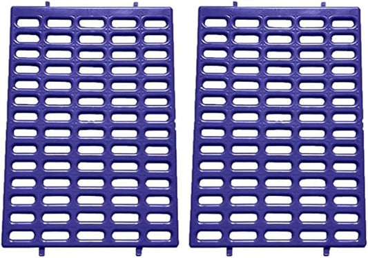 Saguaro Acres Rabbit and Small Animal Cage Resting Mat for Wire Floored Cages 2 Pack (Purple)