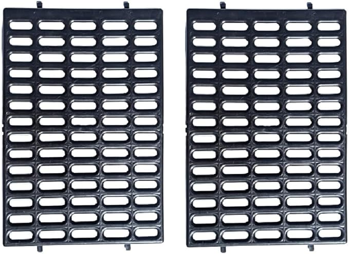 Saguaro Acres Rabbit and Small Animal Cage Resting Mat for Wire Floored Cages - Pack of 2 (Black)