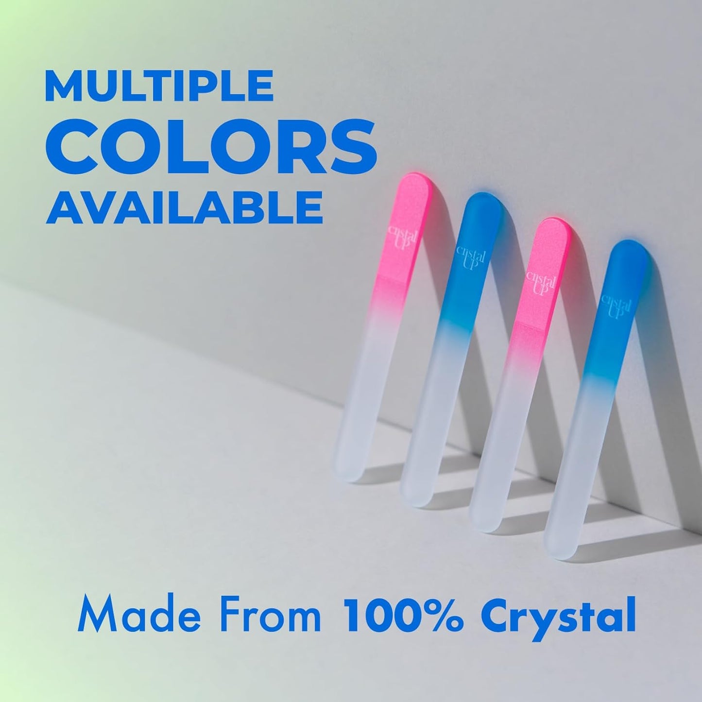 Crystal Baby Nail File 2 in, Gentle and Safe for Delicate Glass Nails File, Hygienic and Durable, Perfect for Newborns and Infants, Ideal for Stress Free Nail Trimming