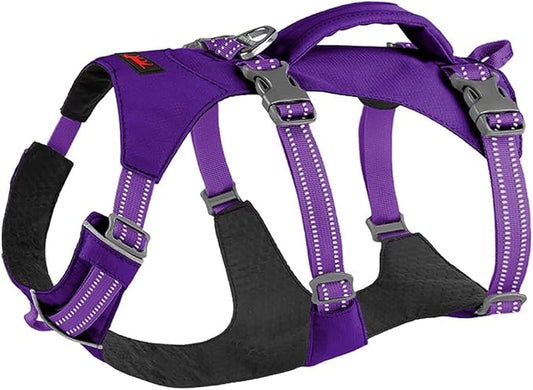 Tuff Pupper Escape Proof Dog Harness for Medium Dogs | No Pull Lightweight Adjustable Harness | No Escape Multifunctional Outdoor Pet Gear | Strong Durable Breathable | Secure Comfortable Fit