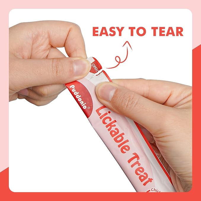 High-Meat Lickable Cat Treats, Grain & Gum Free, No Additives, All-Natural High Protein Puree, 0.5oz Tubes (Pack of 20)