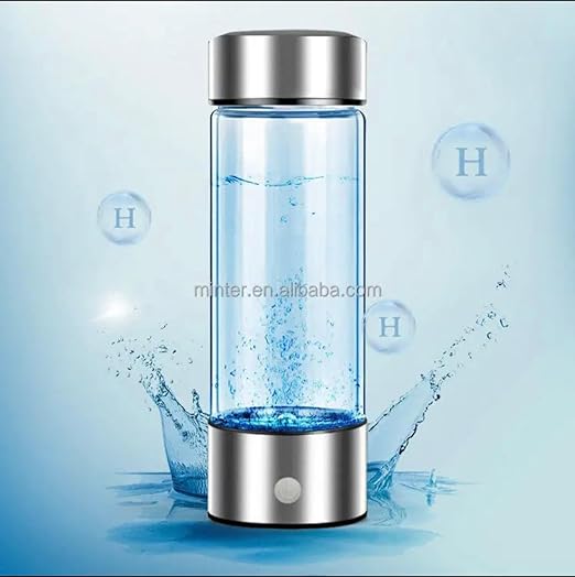 Hydrogen Water Bottles 2024, Portable Hydeogen Water Bottle Generator, Ion Water Bottle Improve Water Quality in 3 Minute, Water Ionizer Machine Suitable for Travel, Office and Helalth Cup for Home