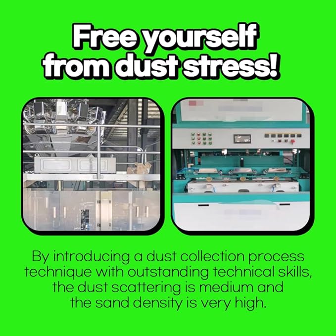 Cassava Cat Litter,100% Natural Eco-Friendly,Kittens and Sensitive Cats Litter,Mixable with Clay and Various Litter,Save Usage,Non-Stick Super Clumping,No Odor,No Dust,No Mess(5.7lb x 4pack)