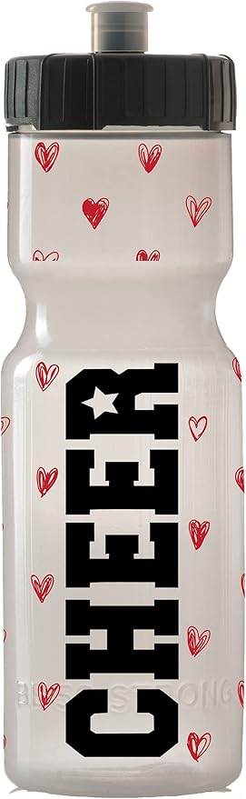 50 Strong Kids Water Bottle | 22 oz. BPA- Free Sports Squeeze Water Bottles with Pull Top Cap |Perfect Water Bottle for School | Reusable & Durable for Boys & Girls | Made in USA