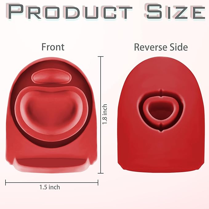 5PCS Replacement Stopper Compatible with Owala FreeSip 19/24/32/40oz, Silicone Anti-Spill Water Bottle Top Lid Replacement Parts, BPA-Free Seal Bottle Cap Mouth Stopper Gasket (Red)