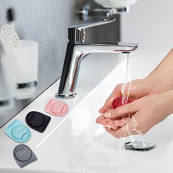 4Pcs Replacement Stopper Compatible with Owala FreeSip 19/24/32/40oz, Silicone Bottle Top Lid Stopper for Owala Free Sip 24 Oz, Replacement Parts for Owala Water Bottle,Blue