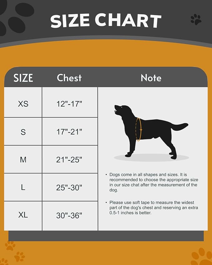MIDOG No-Pull Dog Harness | Adjustable & Reflective Pet Harness Leash Set for Small Medium Large Dogs Walking, Training| No Choke, Front Clip, Soft Padded Vest with Easy Control Handle - Black, M