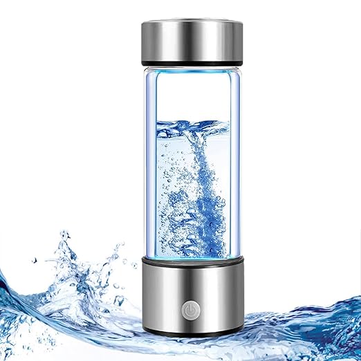 Hydrogen Water Bottle, 2024 Hydrogen Water Bottle Generator with SPE PEM Technology Water Ionizer, Portable hydrogenated Water Machine Improve Water in 3 Minutes for Home/Office/Travel/Daily Drinking