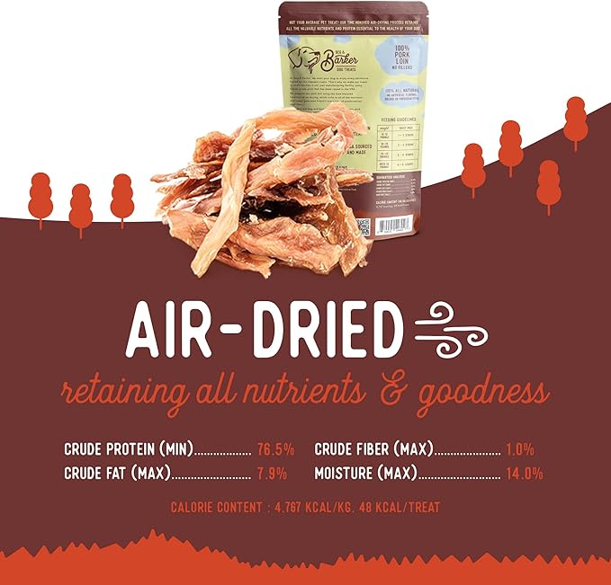 Beg & Barker Pork Jerky for Dogs (10 oz, Pack of 1) - Dog Training Treats - Natural Dog Treats Made in The USA - Grain Free, Diabetic-Friendly, High Protein, Sugar-Free (Pork Dog Jerky)