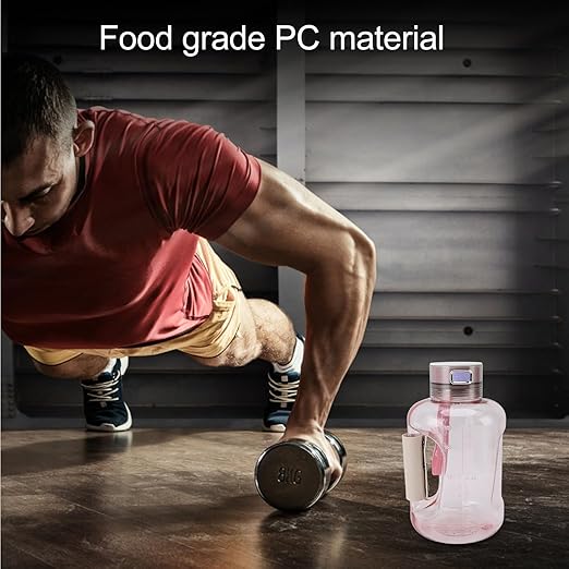 Hydrogen Water Bottle, Portable Leakproof Hydrogen Rich Water Generator, Rechargeable Sports Kettle for Family Fitness Office Travel Daily, 1.5L (Roseate)
