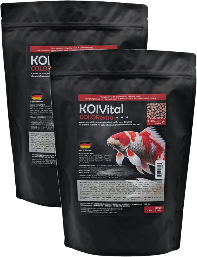 Color Extra Swim Fish Food (2 Pack 2.5lb)