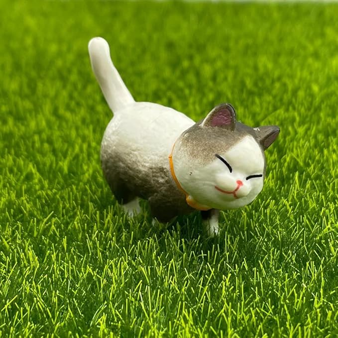 9 PCS Cute Cats Figures,Realistic Small Cat Figurines Party Favors,Christmas Birthday Gift,Home Décor,Cake Decoration