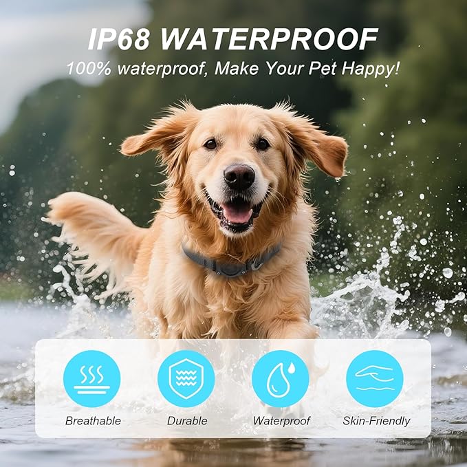 Waterproof Airtag Dog Collar - Nylon Collar with Durable Airtag Holder, Reflective&Anti-Lost with Safety Metal Buckle, Soft Padded Adjustable for Small Medium Large Dogs Black XL