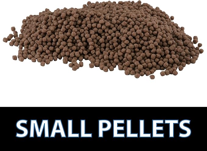 CrystalClear Platinum Fish Food, Premium Floating Pellets for Koi & Goldfish – Boost Growth, Color, and Wellness in Backyard Ponds & Water Gardens, 3mm Pellets, 17.6 Pounds