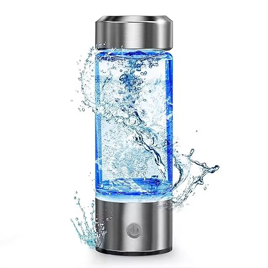 Hydrogen Water Bottle Generator - Portable Hydrogen Water Bottle, Hydropure Hydrogen Water Bottle, Ion Hydrogen Water, Water Ionizer Machine for Home, Purify Hydrogen Water Bottle, Oxygen Water