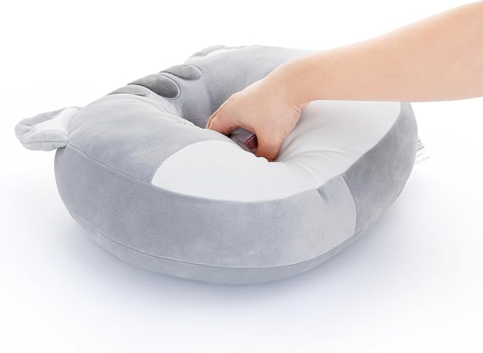 Lazada Kids Pillow Cat Plush Pillows Toy Soft Gift Baby Girl Gifts Gray 10 Inches…