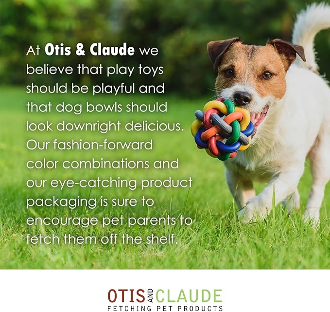 Otis and Claude Pet Grooming Gloves with Adjustable Strap - Gentle and Comfortable Hair Remover, Bathing, Massage, Brush - Left & Right - for Cats, Dogs & Horses