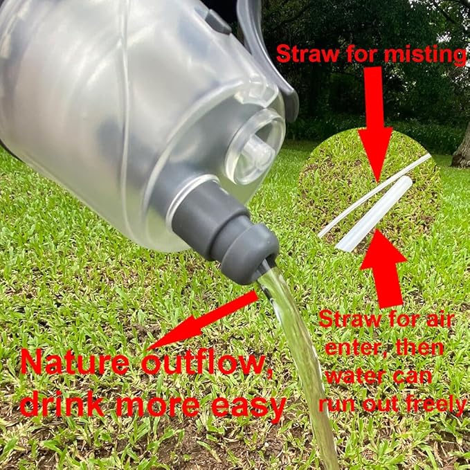 Misting Water Bottle 20 oz Dinosaur Sports Water Bottle for Kids School Gifts for Boys Girls Insulated Spray Mist and Sip Water Bottles