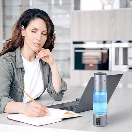 Hydrogen Water Bottle Pitcher 2024,Hydrogen Water Generator,SPE/PEM Electrolysis Hydrogen Water Technology,4000ppb,Hydrogen Water Ionizer Machine,Perfect Health Gadget