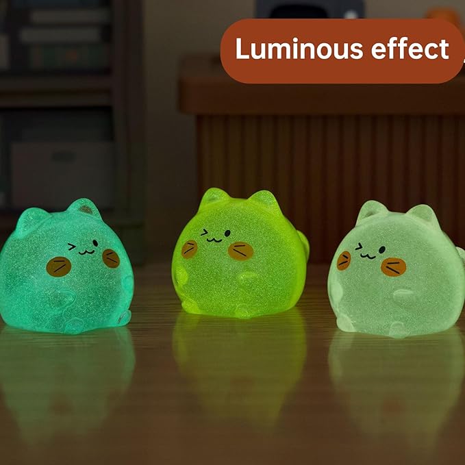 Mini Cat Figurines 100 Pack Resin Cats Animals Figures Bulk Animals Tiny Cats DIY Accessories for Garden