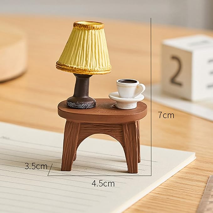 Mini Frog Figurines Frog Figurine Table Kit Frog Decor Desk Accessories for Home Office