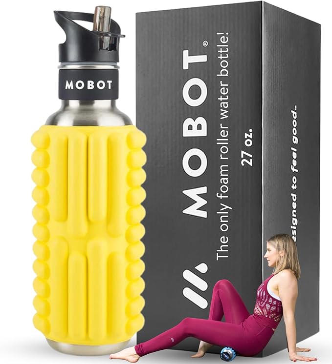 MOBOT G-Lemon Unisex Adult Relaxing Sports Bottle, Lemon, 0.7 L
